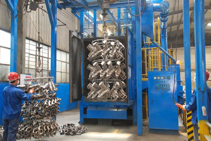 汽車(chē)發(fā)動(dòng)機(jī)拋丸機(jī)翻新設(shè)備