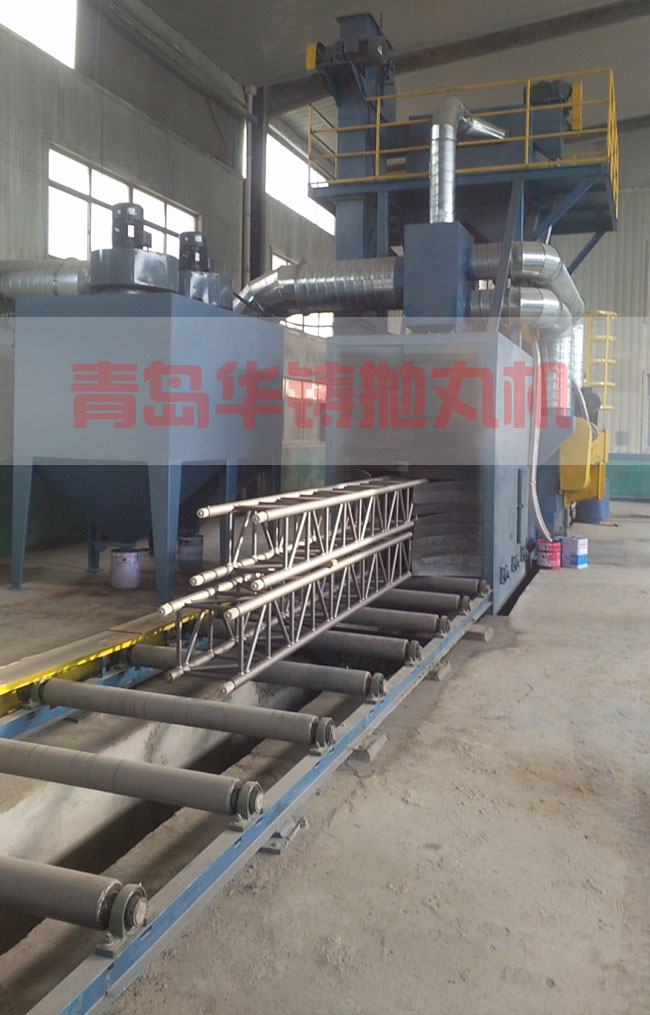 網(wǎng)架鋼結(jié)構(gòu)拋丸機