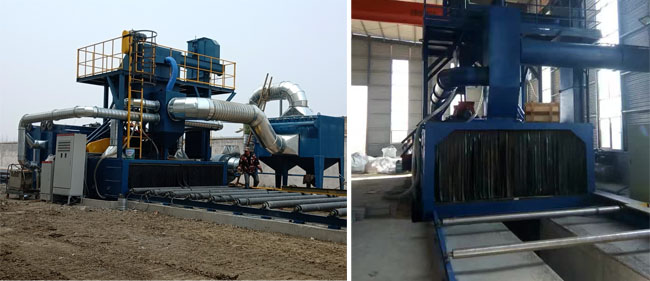 鋼板拋丸機(jī)，鋼結(jié)構(gòu)拋丸機(jī)