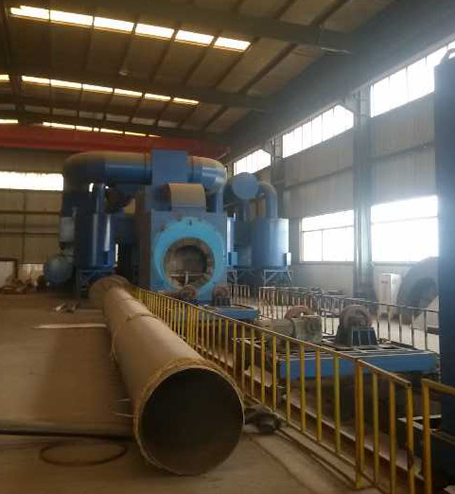 橋殼內(nèi)腔拋丸機